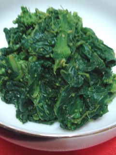 菜の花の生姜醤油和え-レシピのメイン写真