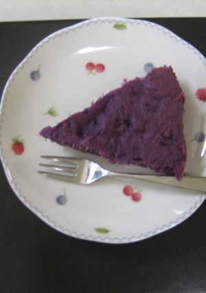 簡単☆紫イモのケーキ-レシピのメイン写真