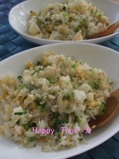 大根の葉っぱとじゃこで美味しい炒飯☆-レシピのメイン写真