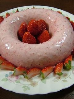 いちごのババロア-レシピのメイン写真