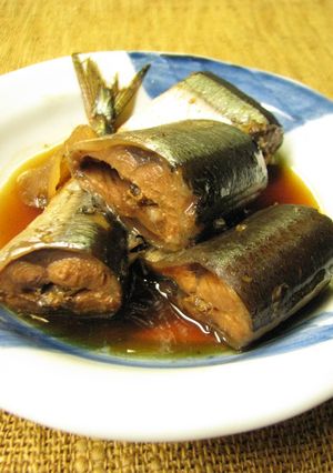 圧力鍋で＊サンマの缶詰風甘辛煮-レシピのメイン写真