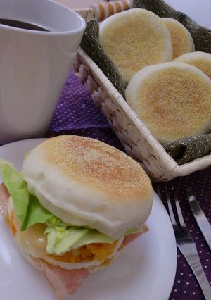 あこがれ　★イングリッシュマフィン★-レシピのメイン写真