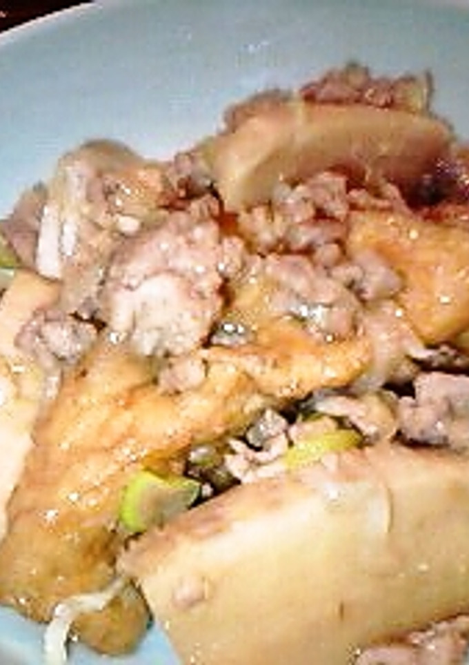 タケノコと厚揚げの中華風煮物-レシピのメイン写真