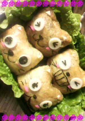 にゃんにゃんお稲荷さんお弁当♪-レシピのメイン写真