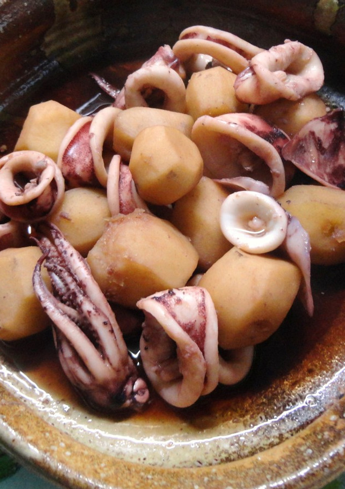 いかと里芋の煮物♪-レシピのメイン写真