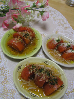 夏にさっぱり♪簡単✿トマトのおひたし✿-レシピのメイン写真