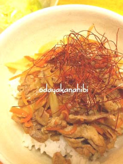 うまっ!きんぴらごぼう丼-レシピのメイン写真