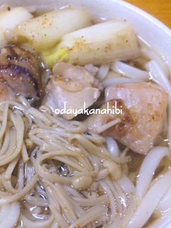 鶏南蛮うどん-レシピのメイン写真