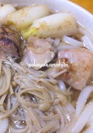鶏南蛮うどん-レシピのメイン写真