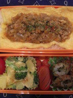 お弁当❀キーマカレー-レシピのメイン写真