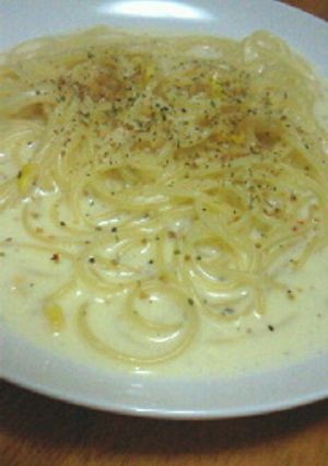 簡単and濃厚クリームﾊﾟｽﾀ-レシピのメイン写真