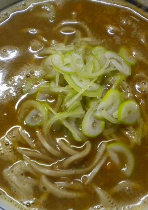 残り物（カレー蕎麦）-レシピのメイン写真