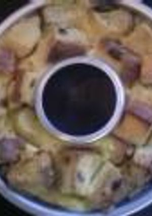 ぶどうぱん(食パン)でプディング-レシピのメイン写真
