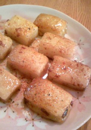 お餅消費♪マヨぽん焼き餅♪-レシピのメイン写真