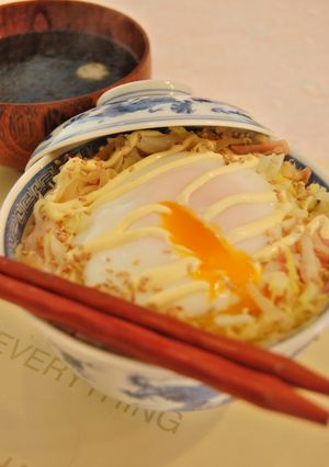 速効丼ぶり朝ごはん☆巣籠りとろ～り玉子丼-レシピのメイン写真