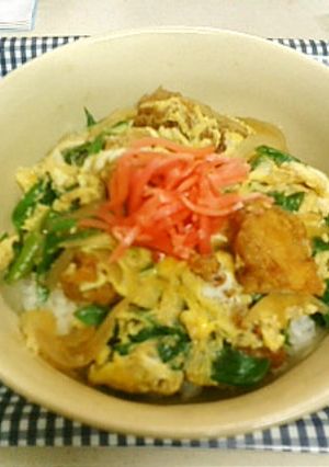 残り物の唐揚げで✿親子丼✿-レシピのメイン写真