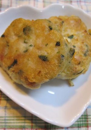 ☆離乳食後期☆まぐろと豆腐のハンバーグ-レシピのメイン写真