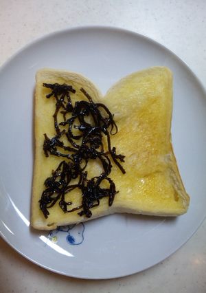 騙されたと思って試しみて！昆布トースト♪-レシピのメイン写真