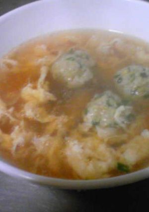 余った餡で作る簡単肉団子スープ-レシピのメイン写真
