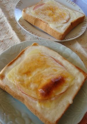 簡単＊クロックムッシュ風トースト-レシピのメイン写真