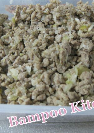 ひき肉のそぼろ　～作りおきに～-レシピのメイン写真
