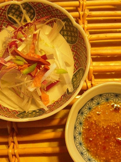 赤ネギと大根のサラダ-レシピのメイン写真
