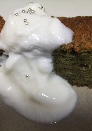 抹茶のふんわりチョコケーキ-レシピのメイン写真