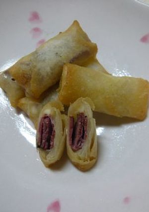 余った春巻き＆餃子の皮でもう1品♪　②-レシピのメイン写真
