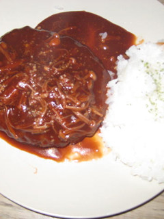 簡単煮込みハンバーグ-レシピのメイン写真