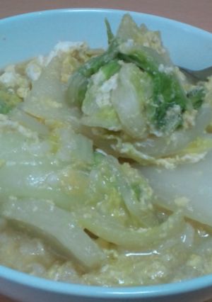 簡単!白菜卵綴じ-レシピのメイン写真