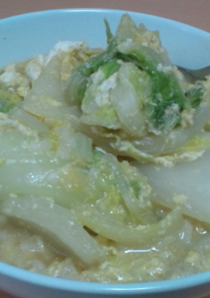 簡単！白菜卵綴じ-レシピのメイン写真