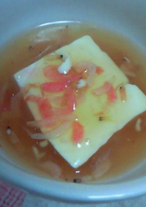料亭風☆三分で豆腐の海老あんかけ-レシピのメイン写真
