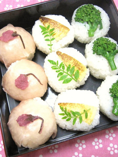 お花見弁当✿簡単!桜てまり寿司✿-レシピのメイン写真