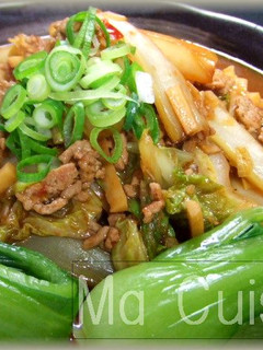麻婆白菜-レシピのメイン写真