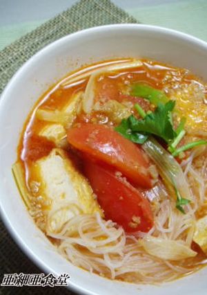 ベトナムの朝食メニュー！　「ブンリュ」-レシピのメイン写真