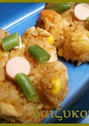 お弁当に★ペットボトルでお花ごはん♪-レシピのメイン写真