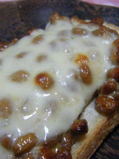 納豆チーズトースト-レシピのメイン写真