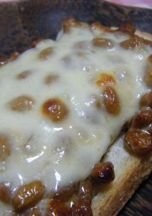 納豆チーズトースト-レシピのメイン写真