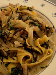 ひじきとほうれん草のクリームパスタ-レシピのメイン写真