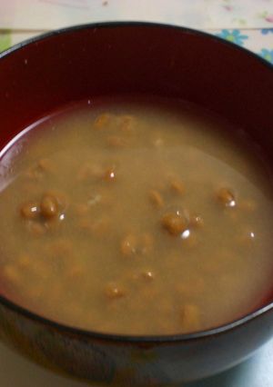 納豆味噌汁-レシピのメイン写真