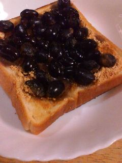 黒豆きなこトースト☆-レシピのメイン写真