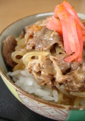 紅ショウガたっぷり柔らか牛丼♡-レシピのメイン写真