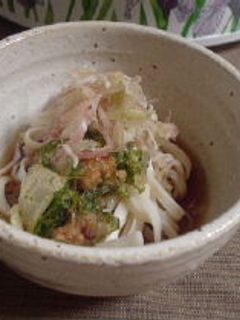 かき揚げ、納豆+春菊-レシピのメイン写真