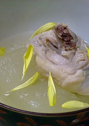 鶏肉と冬瓜のスープ煮-レシピのメイン写真