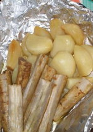にんにくのホイル焼き-レシピのメイン写真