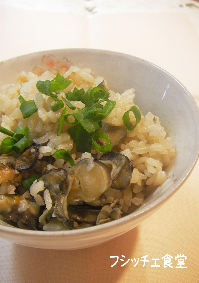和みの味☆牡蠣の炊き込みご飯-レシピのメイン写真