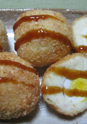 うずら～は、じゃがクリチーコロッケを作る-レシピのメイン写真