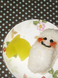 俵おにぎり*簡単なのにかわいい!お弁当に-レシピのメイン写真