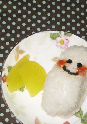 俵おにぎり*簡単なのにかわいい!お弁当に-レシピのメイン写真