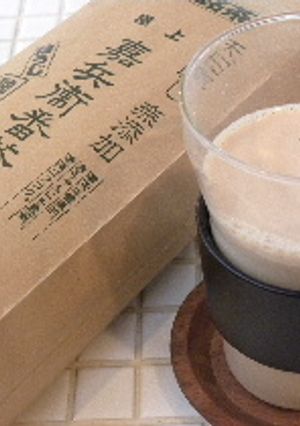 ほんのり蜂蜜味のほうじ茶ティーラテ-レシピのメイン写真